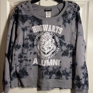 Harry Potter Hogwarts Alumni Sweatshirt Tie Dye